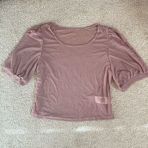 NWOT SHEIN/Dazy Sheer shirt